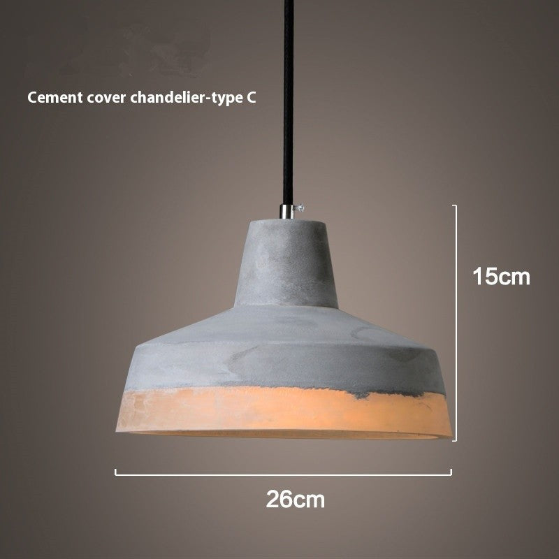 LOFT Retro Cement Pendant Light