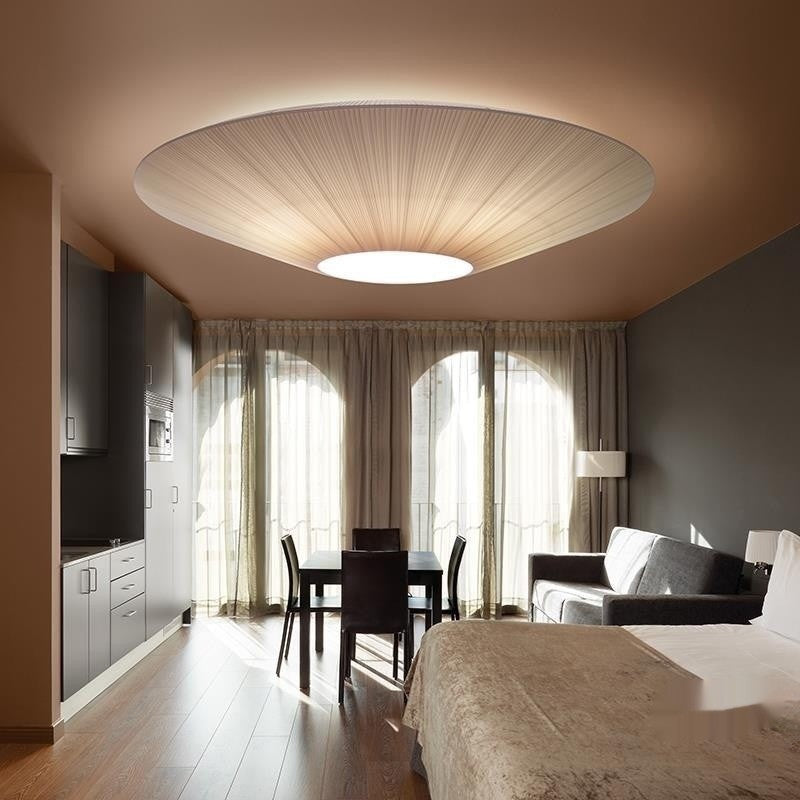 Chinese Fabric Ceiling Light