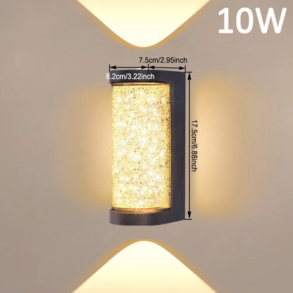 Crystal LED Wall Light