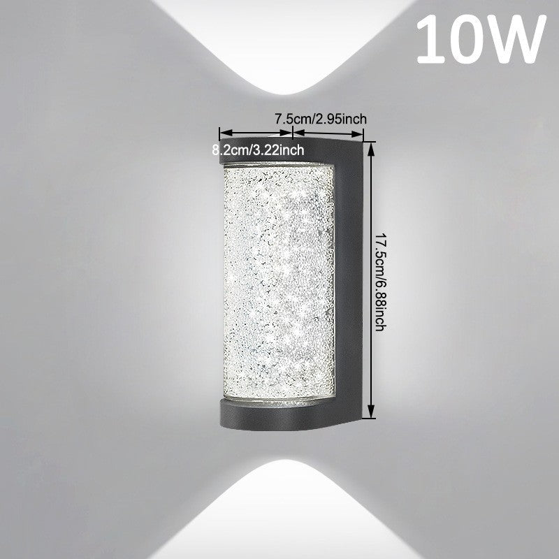 Crystal LED Wall Light