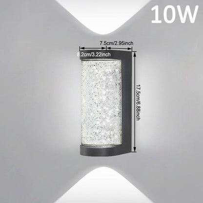 Crystal LED Wall Light