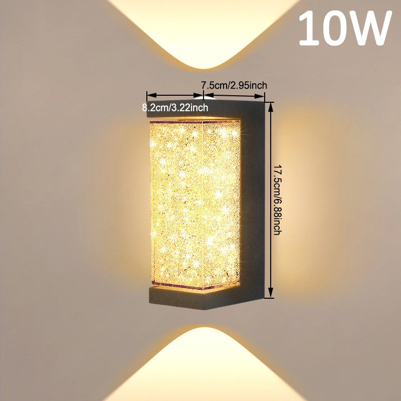 Crystal LED Wall Light
