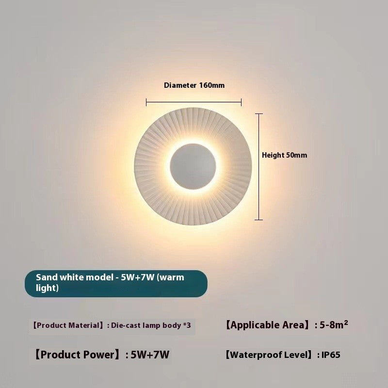 Round LED Wall Lamp