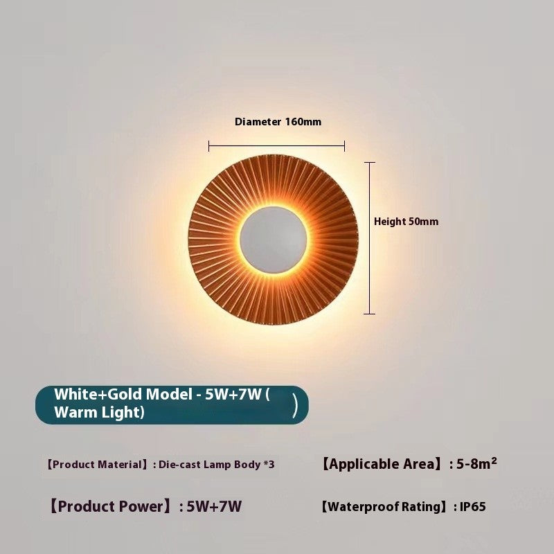 Round LED Wall Lamp