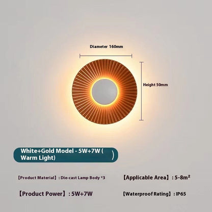 Round LED Wall Lamp